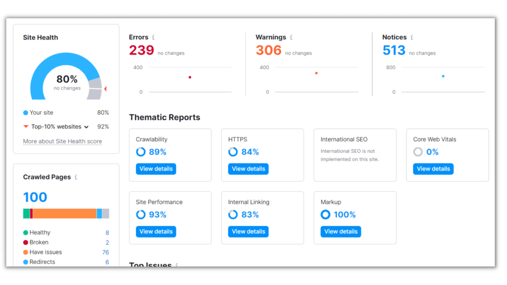 Site Audit