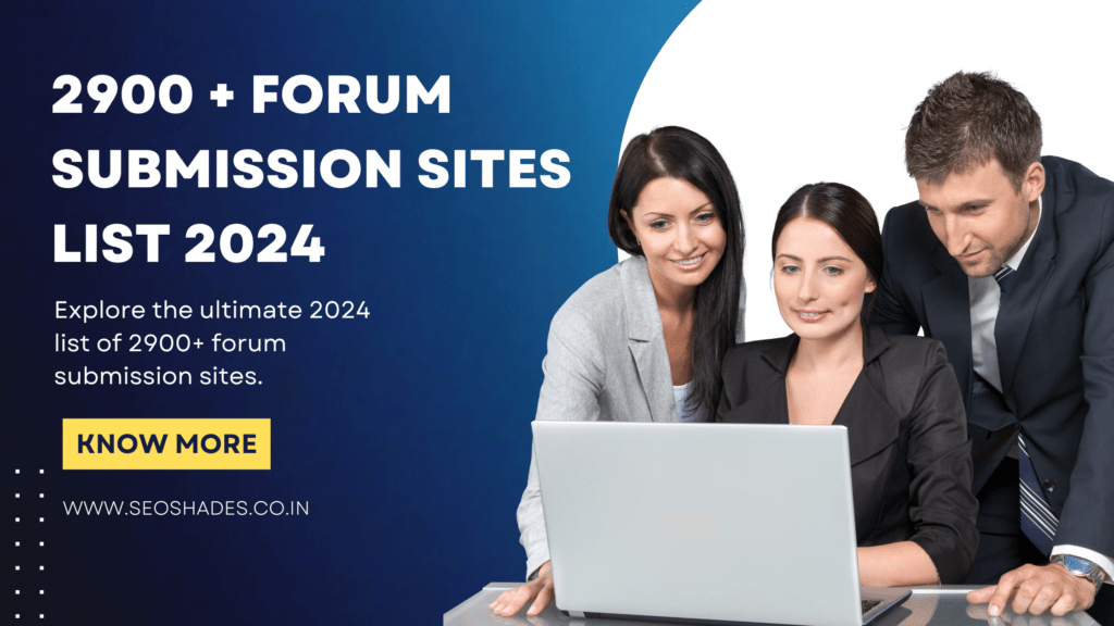 Forum Submission Sites