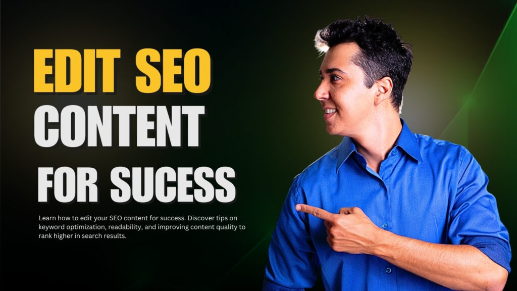 SEO Content for Sucess