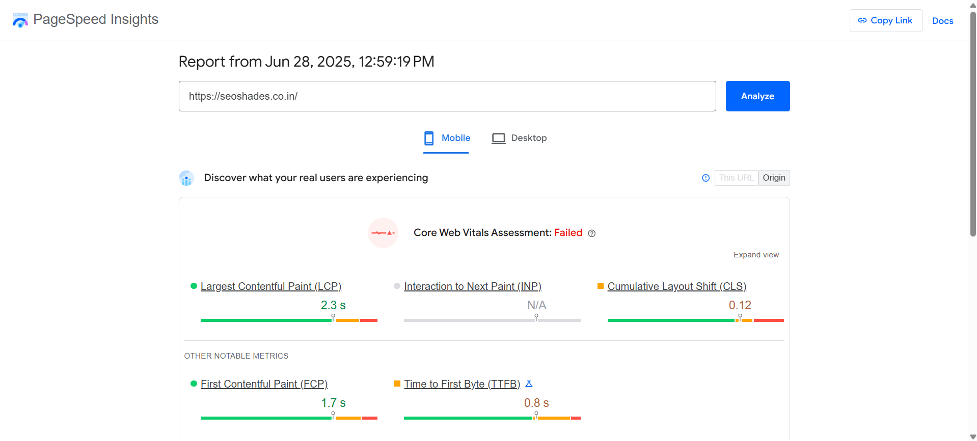 Best SEO Tools for Beginners: The Ultimate 2025 Guide 5 Google PageSpeed Insights