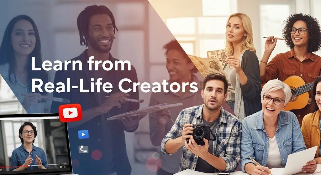 Learn from Real-Life Creators