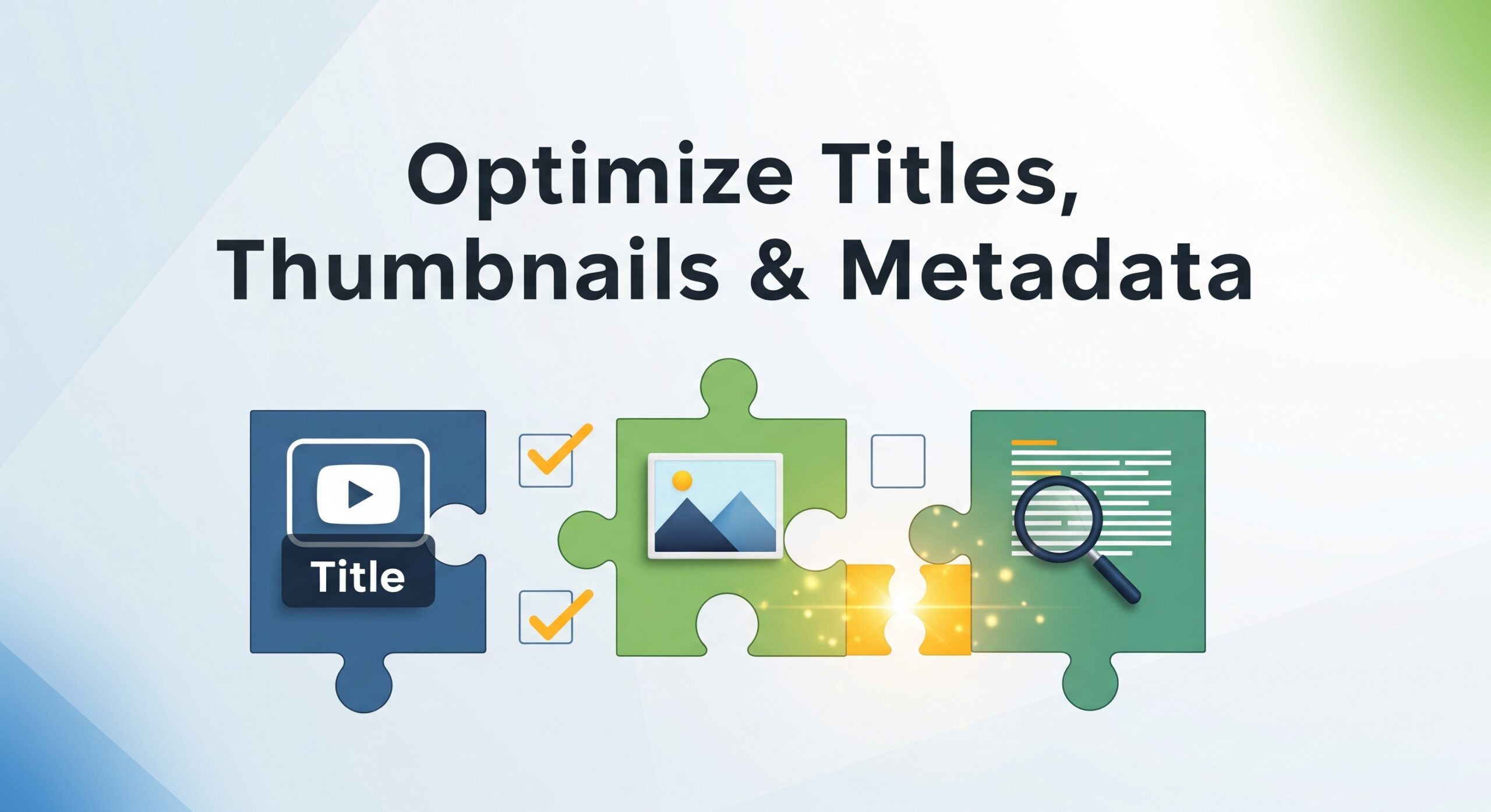 Optimize Titles, Thumbnails & Metadata