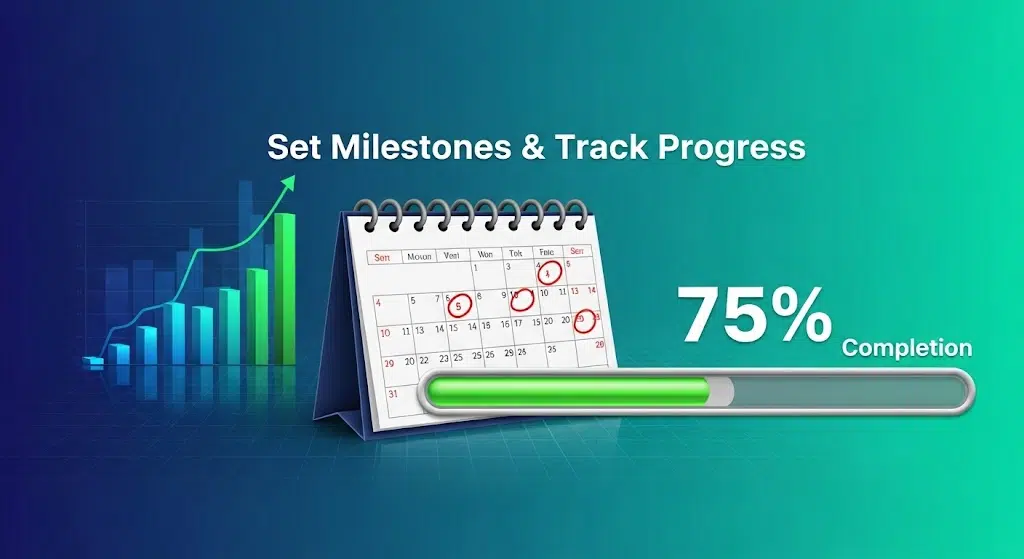 Set Milestones & Track Progress