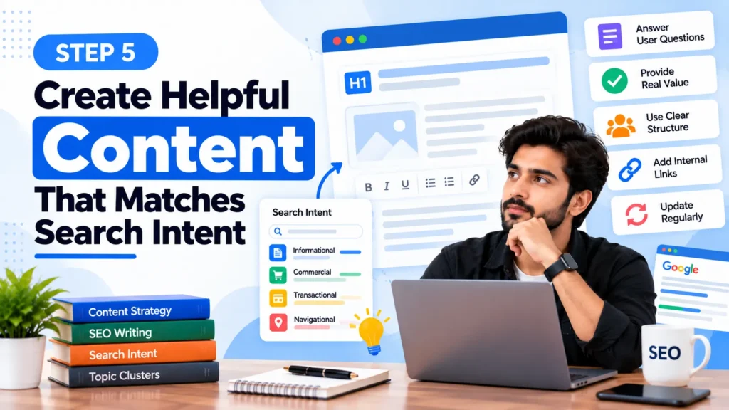 Create Helpful Content That Matches Search Intent