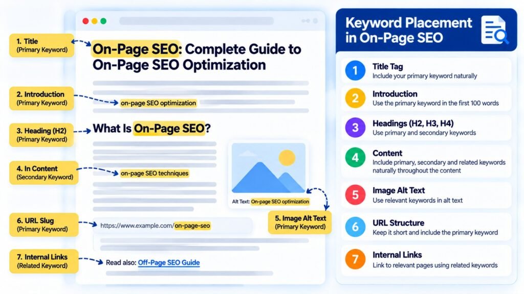 Keyword Placement and Content Optimization