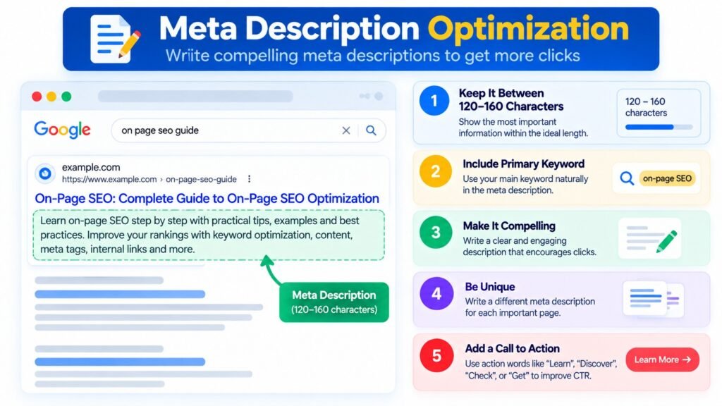 Meta Description Optimization