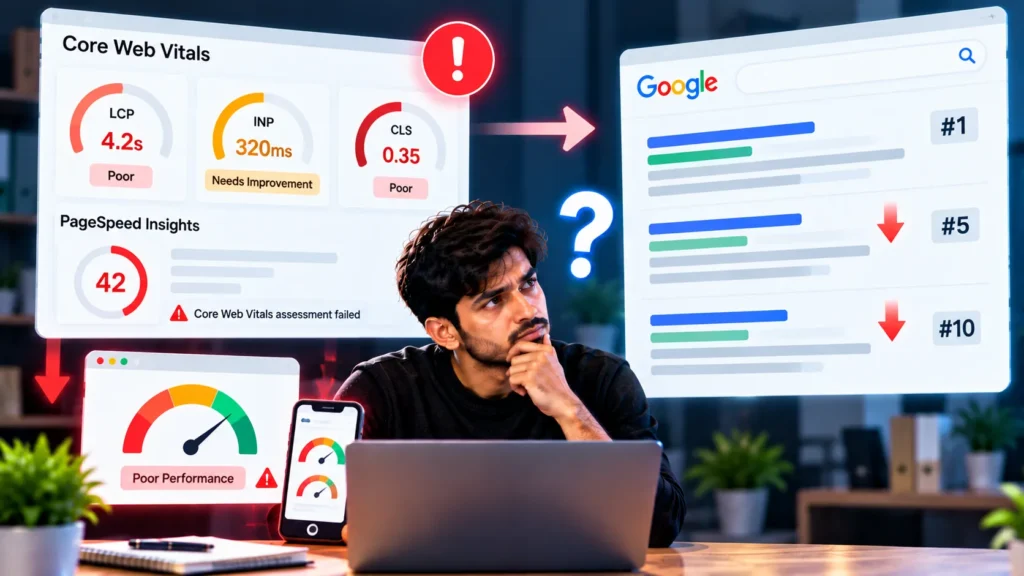 Myth 8: Rankings Drop as Soon as Core Web Vitals Fail